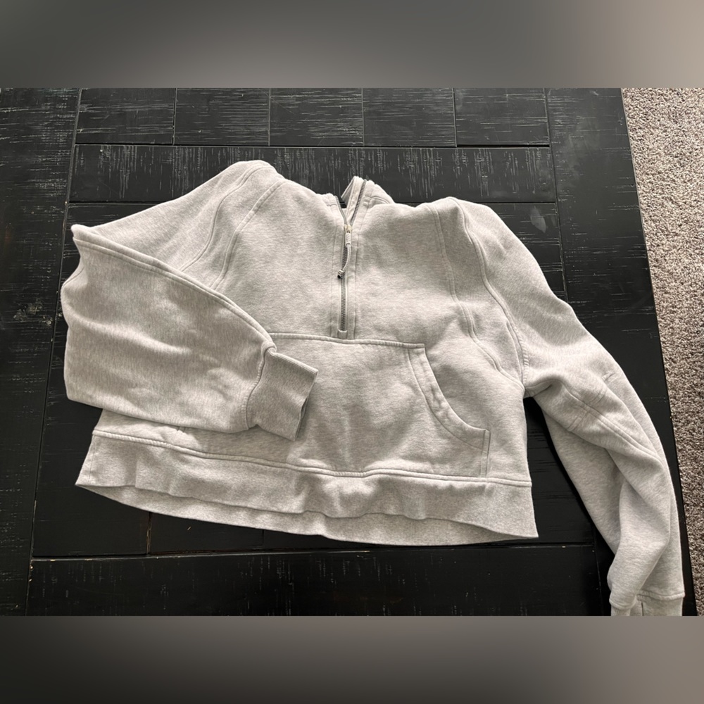 Lululemon oversized Scuba half zip hoodie
